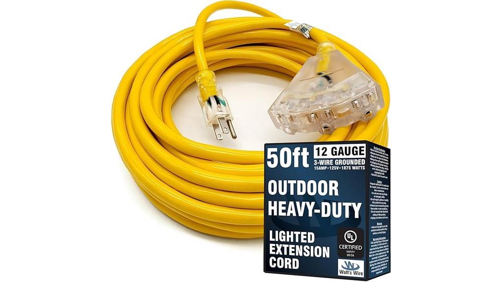 heavy duty waterproof extension