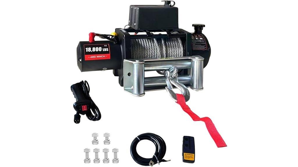 heavy waterproof electric winch