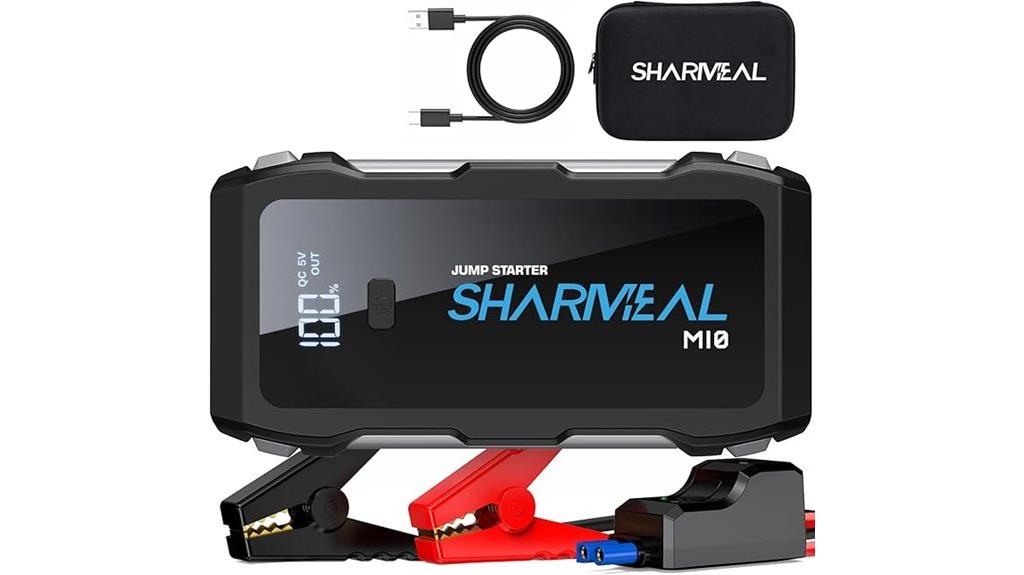 high capacity car jump starter