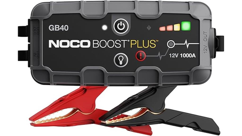 high capacity car jump starter