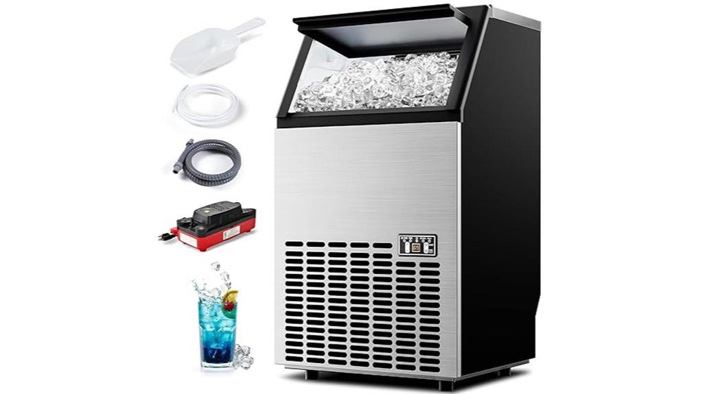 high capacity ice maker