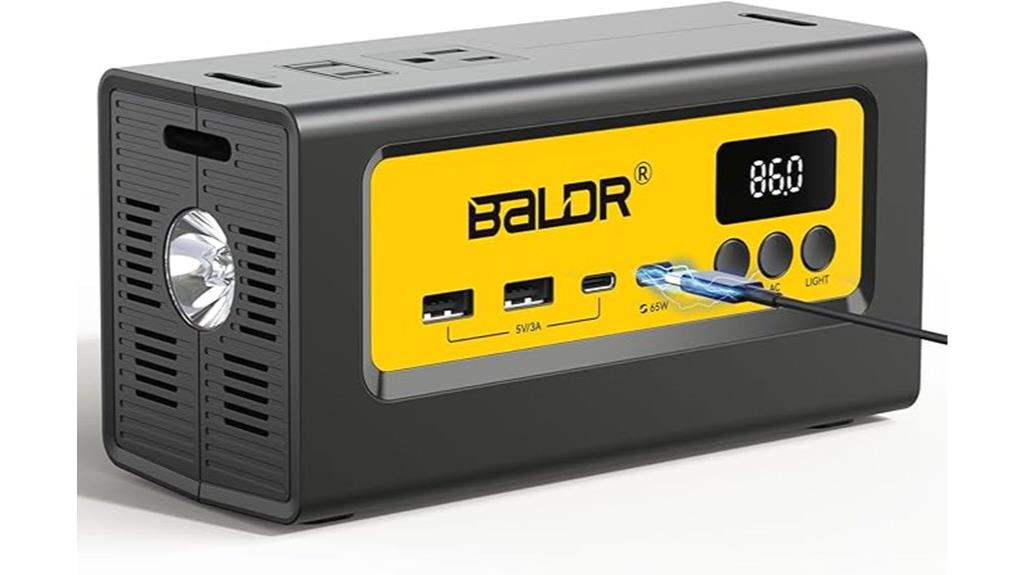 high capacity portable power station