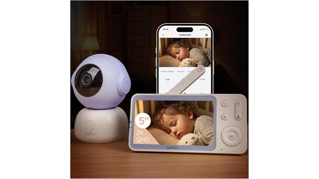 high definition wifi baby monitor