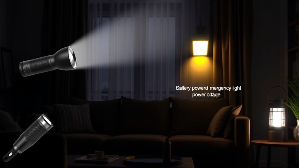 home emergency lighting options
