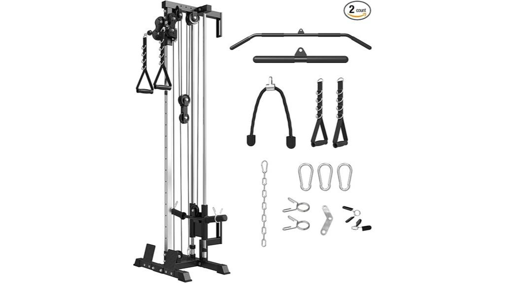home gym wall mount