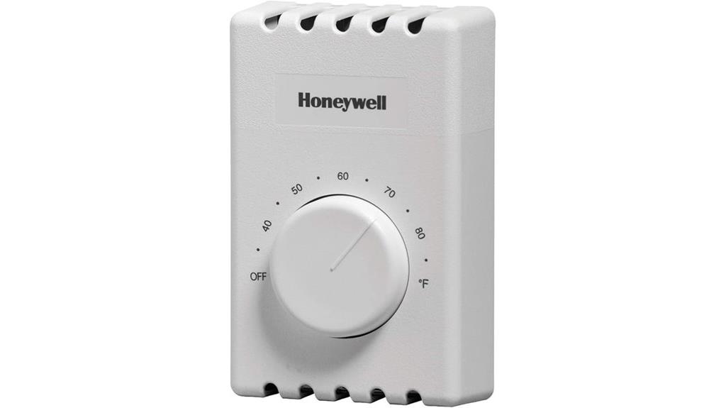 honeywell manual thermostat instructions