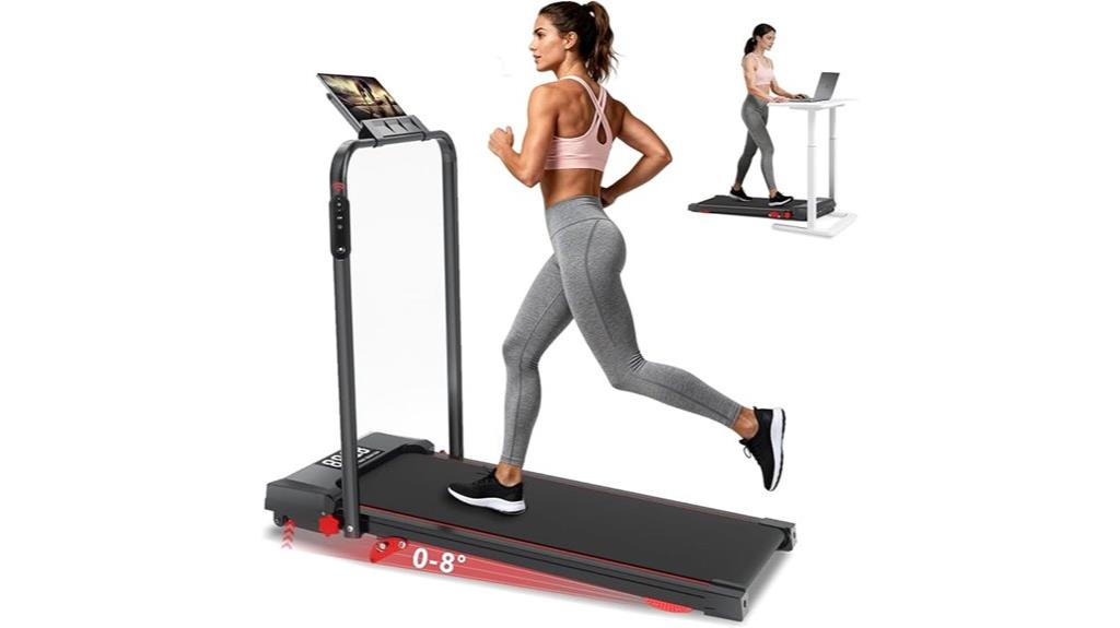 incline walking treadmill with handle