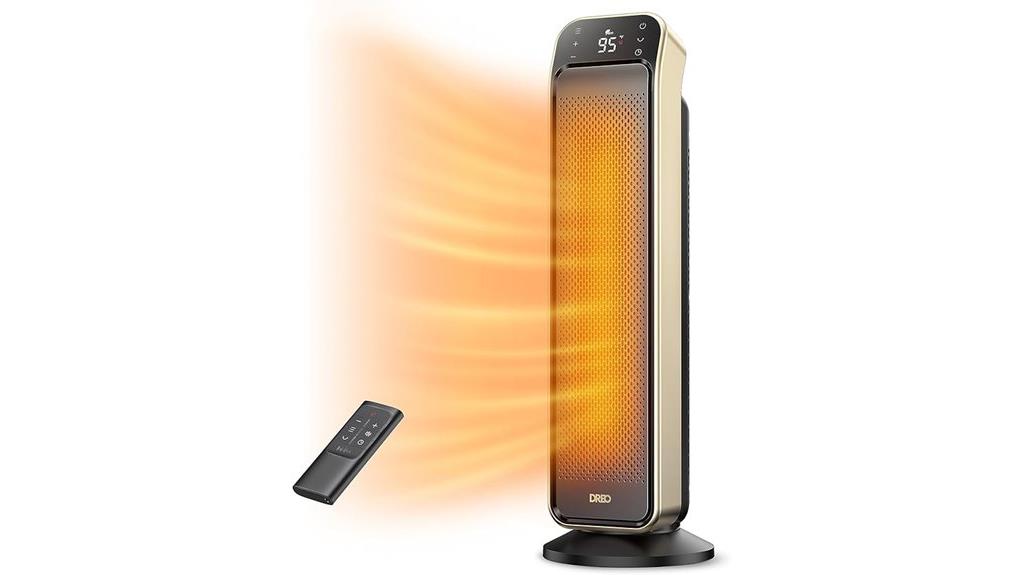 indoor heater with remote