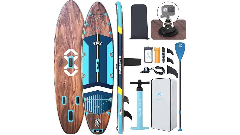 inflatable paddle board set