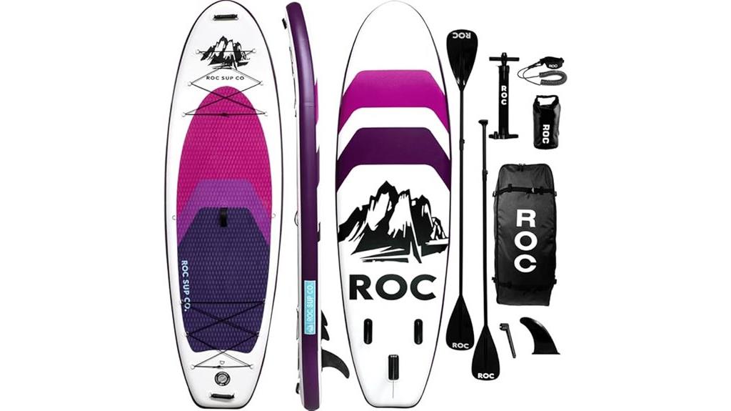 inflatable paddle board set