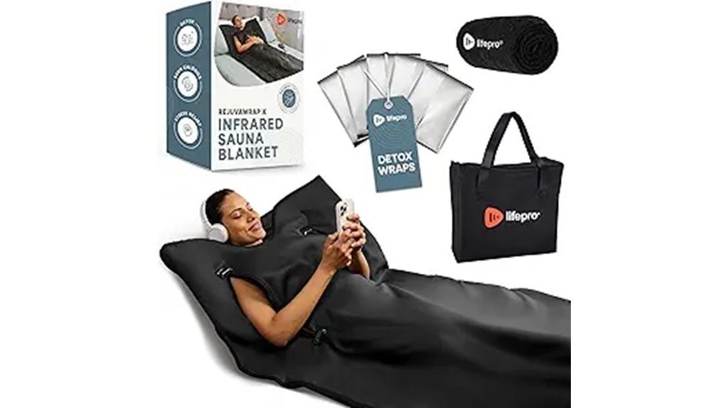 infrared sauna detox wrap