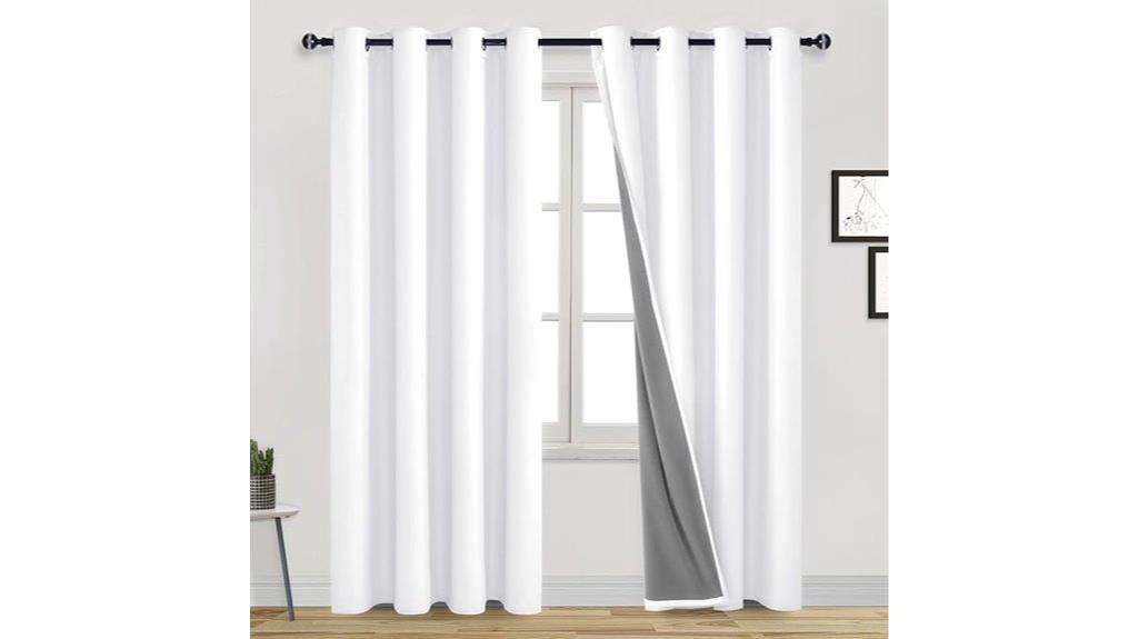 insulated blackout curtain panels