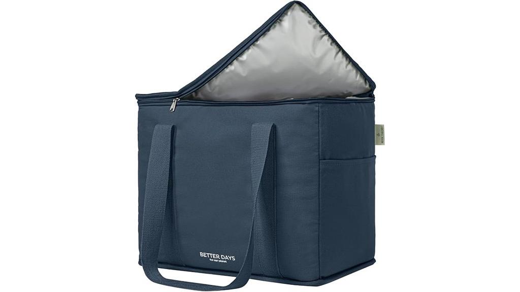 insulated reusable grocery bag