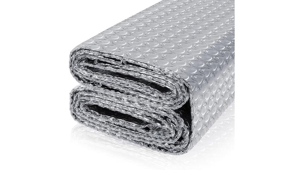 insulating reflective bubble sheet