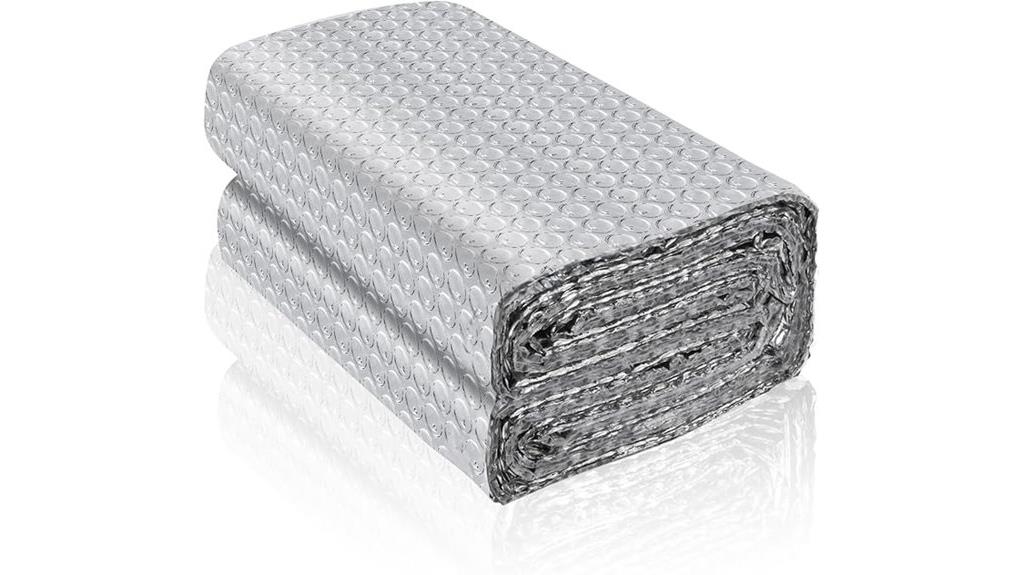 insulation with aluminum foil