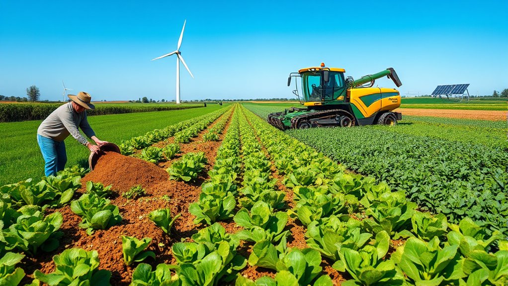 integrated organic synthetic fertilization