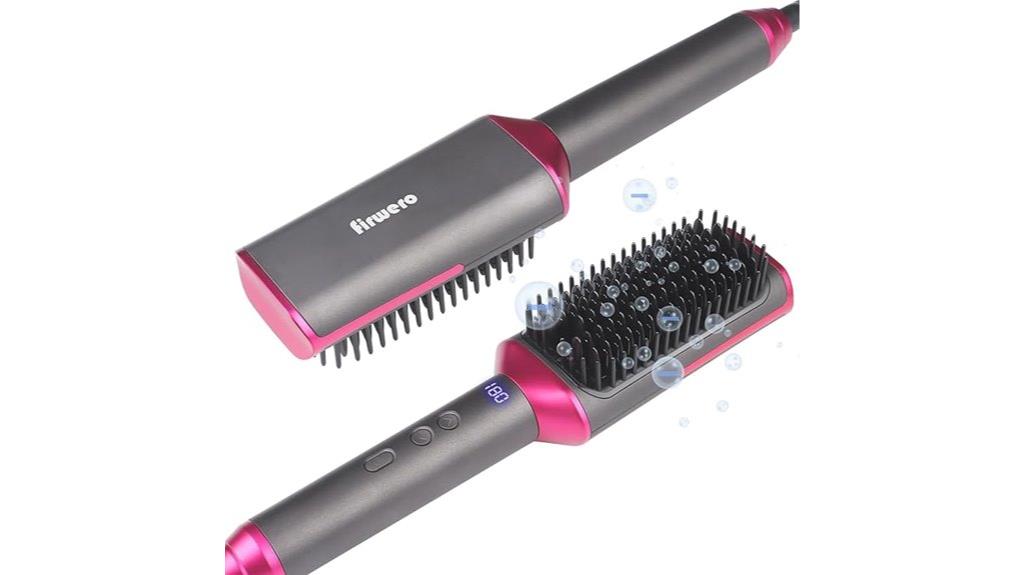 ionic adjustable hair straightener