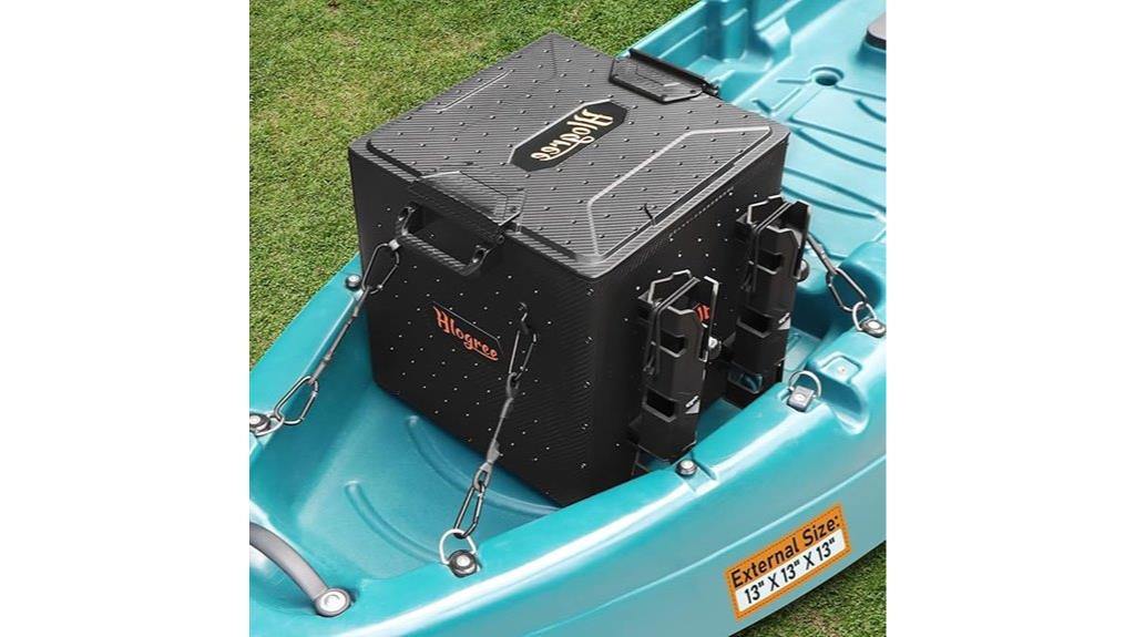 kayak fishing crate