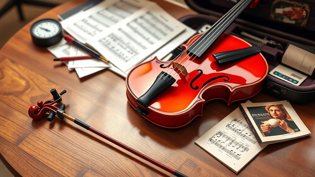 key factors for electric violin