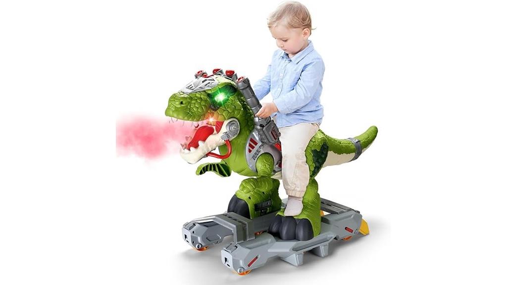 kids dinosaur car ride