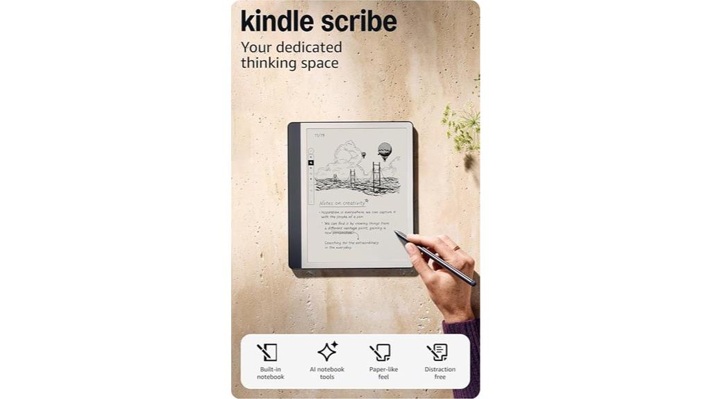 kindle scribe with ai