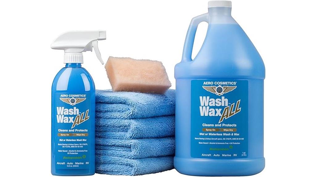 large 144oz wash wax