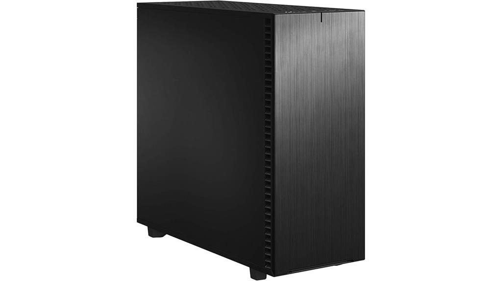 large black computer case