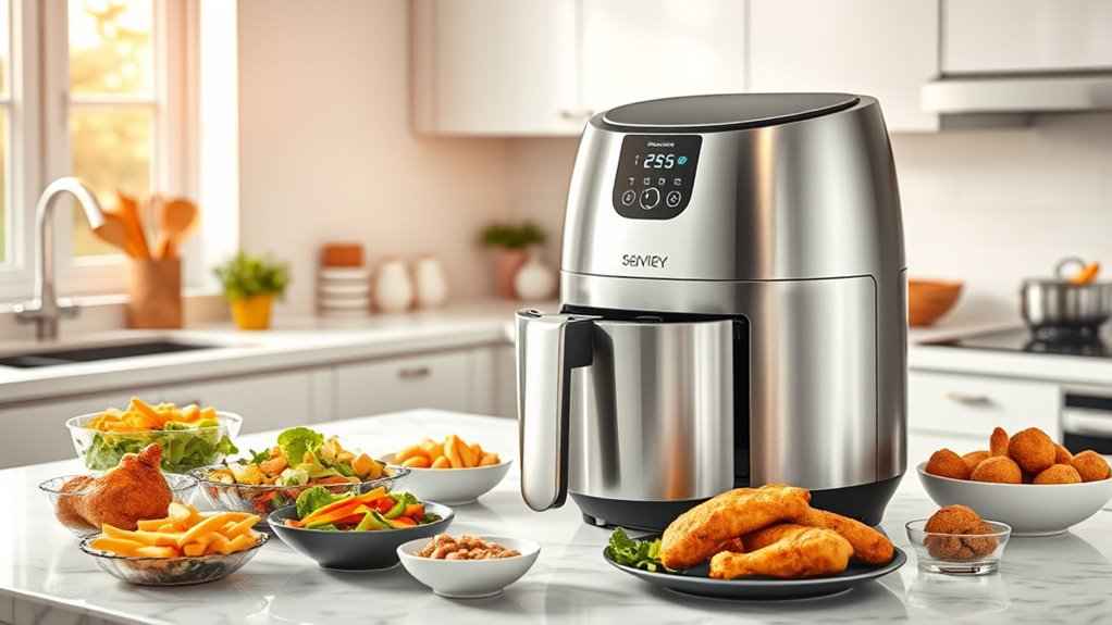 large capacity versatile easy clean