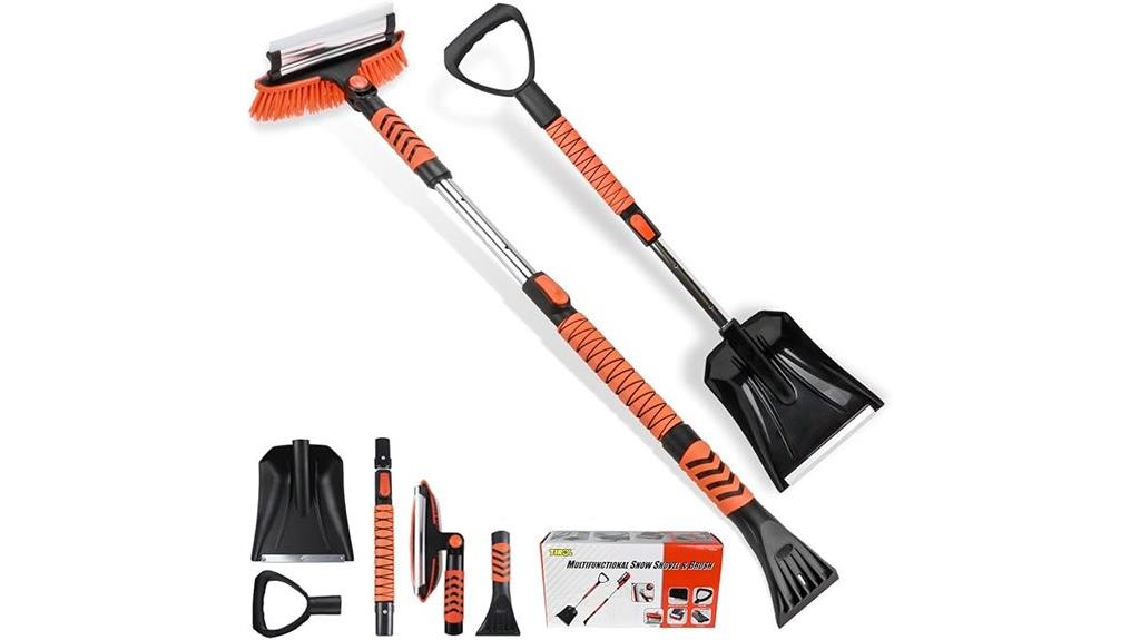 large extendable snow brush