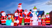 large holiday inflatable decorations