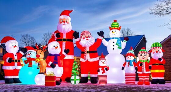 large holiday inflatable decorations