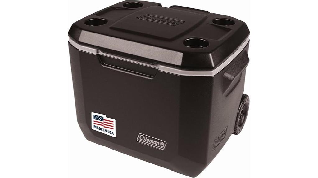 large portable insulated cooler