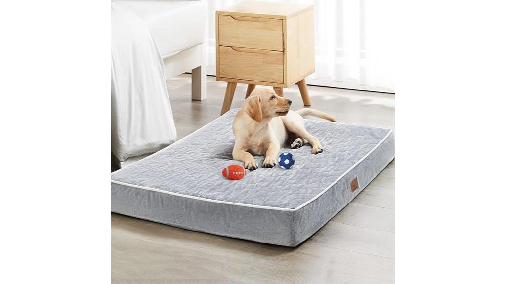 large waterproof dog bed
