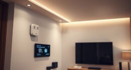 leak detectors with temperature alerts