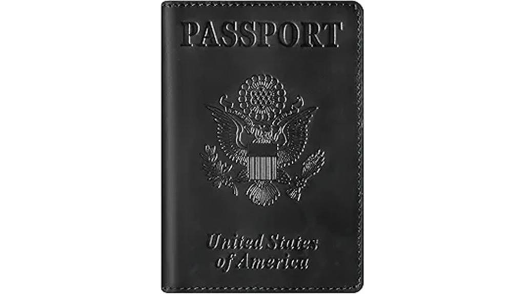 leather passport holder