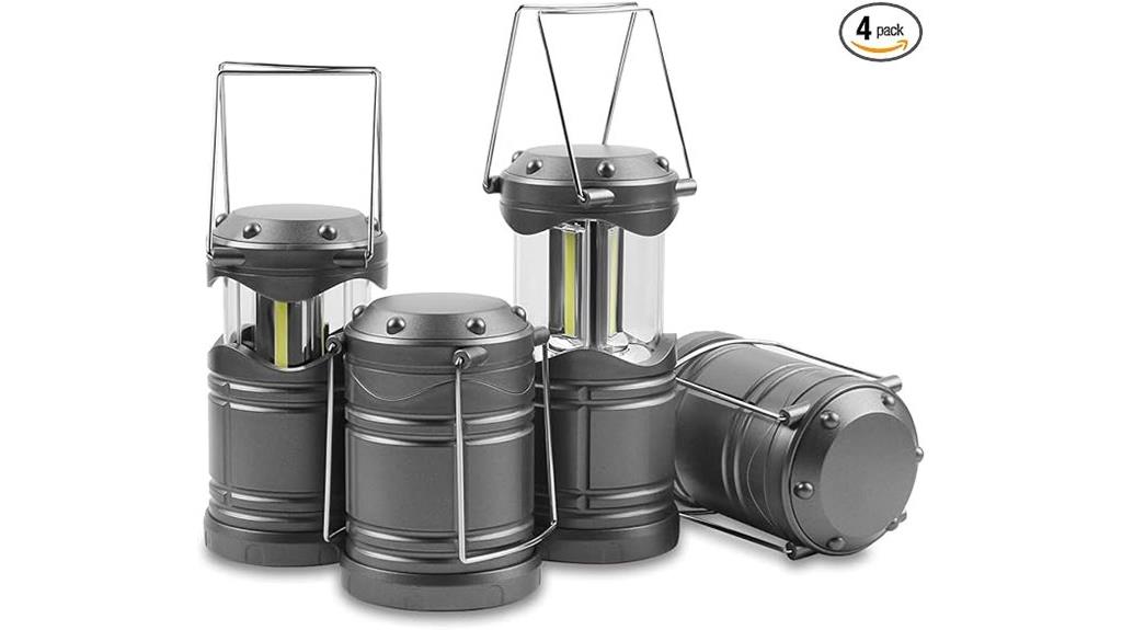 led camping lanterns pack
