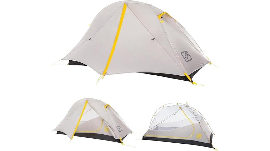 lightweight 3 season backpacking tent