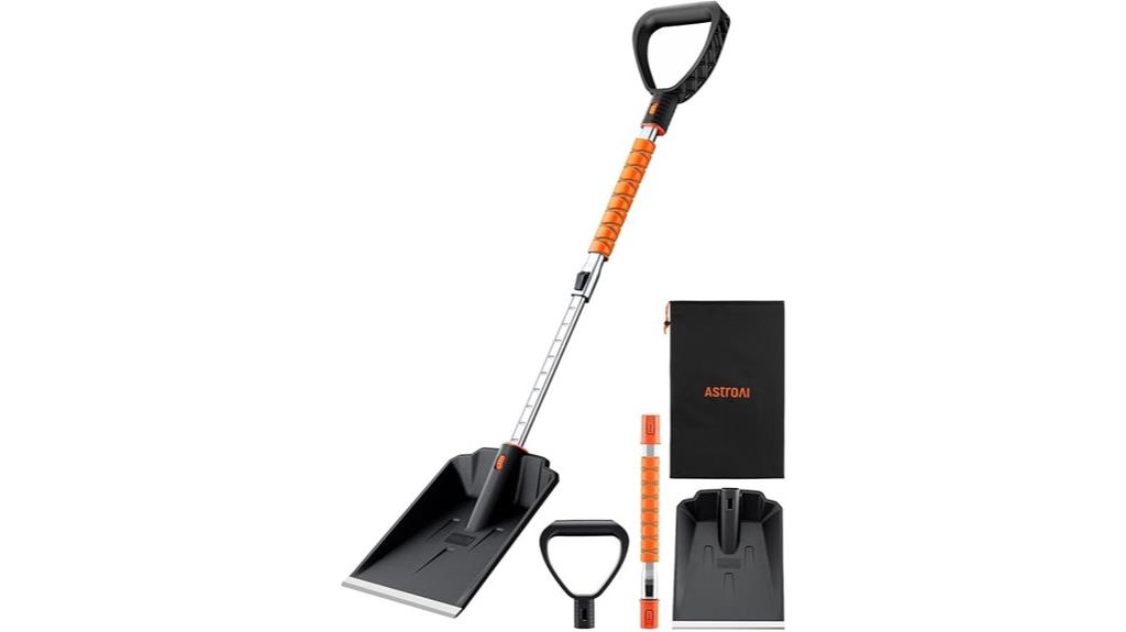 lightweight car snow shovel