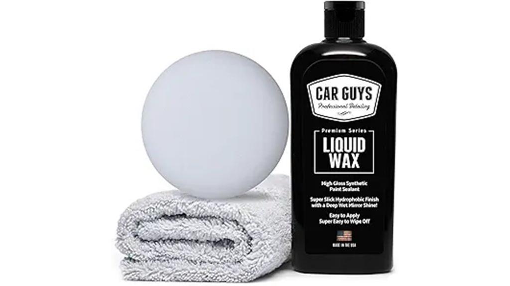 liquid wax kit for cars