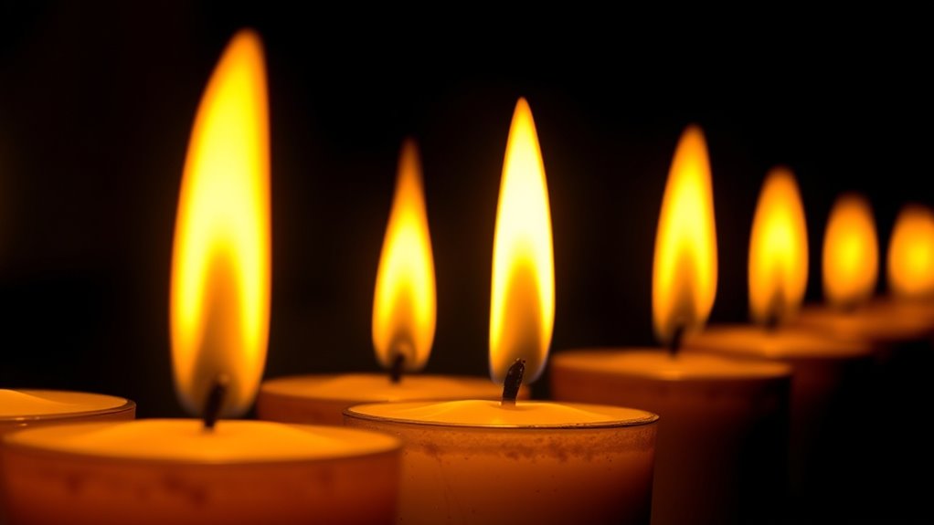 long lasting safe portable candles