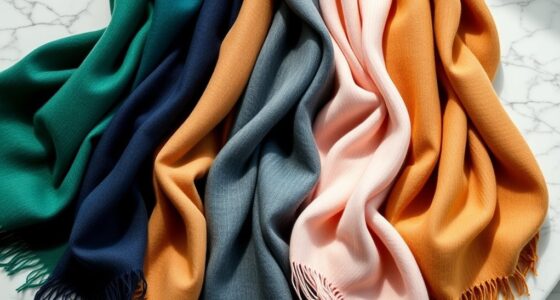 luxurious cashmere scarf collections