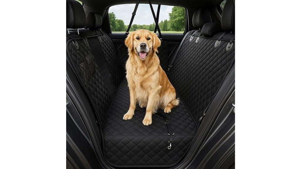 luxury back seat protector