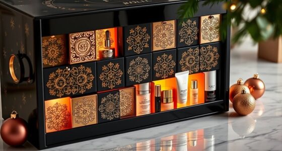 luxury beauty holiday countdown