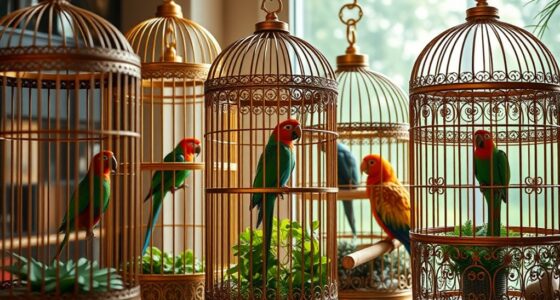 luxury bird cage options