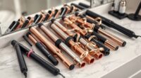 luxury curling wand selection