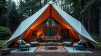 luxury durable camping tents