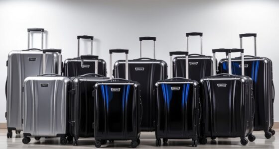 luxury durable luggage sets