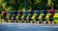luxury jogging stroller selection