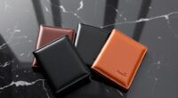 luxury leather passport sets