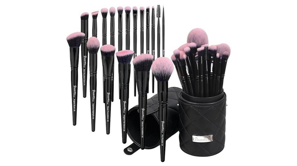 luxury makeup brush collection
